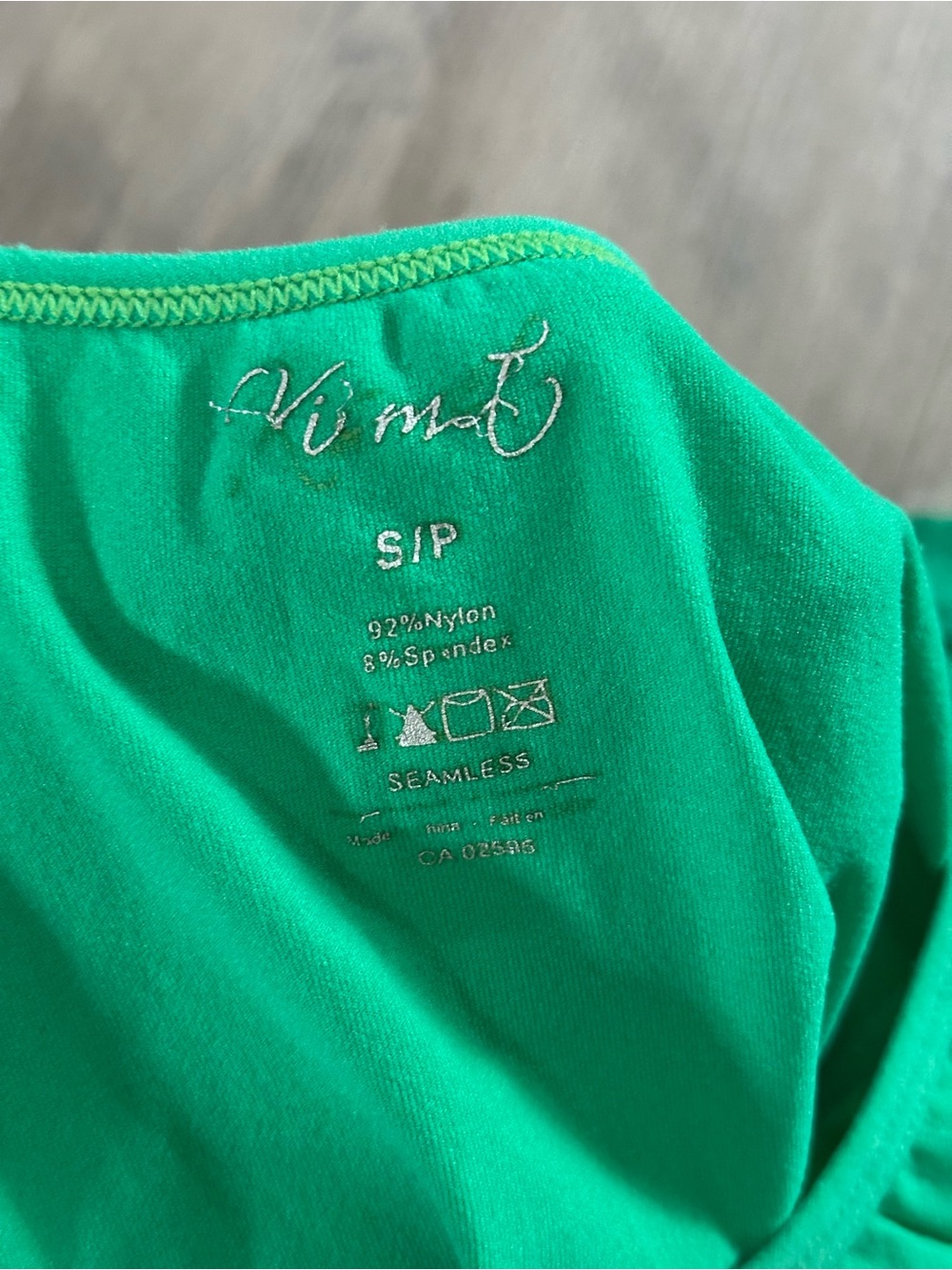 Kismet Green Ruched Tank - Picture 3 of 3